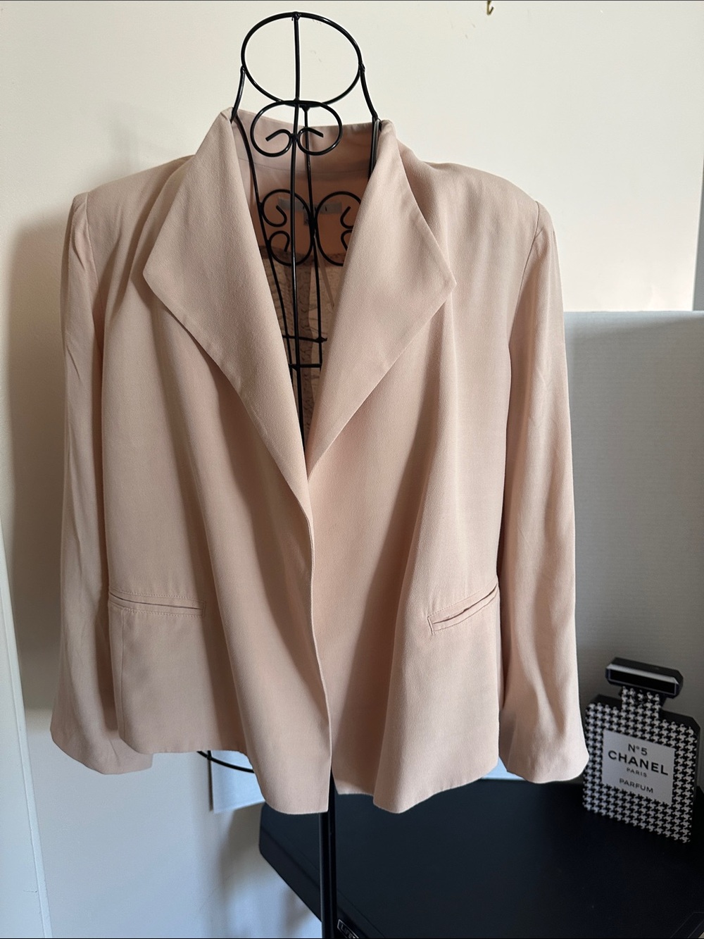 CABI Lightweight Blazer Jacket in Blush NWT
